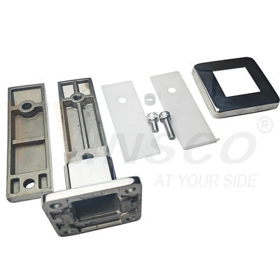 SUS 304 316 Hairline Đen Đen Mặt gương Stainless Steel Bể bơi Glass Spigot Cho 12mm 24mm Glass