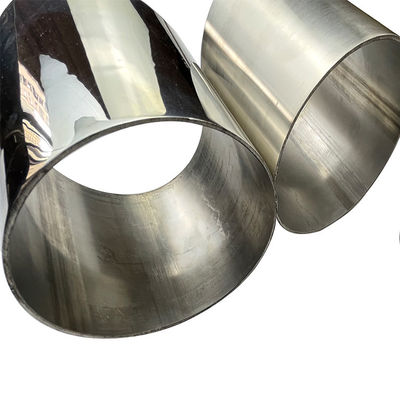 Chống nhiệt độ cao 159mm ống hàn không gỉ AISI201 304 316 đường kính lớn tròn thép không gỉ ống tường dày