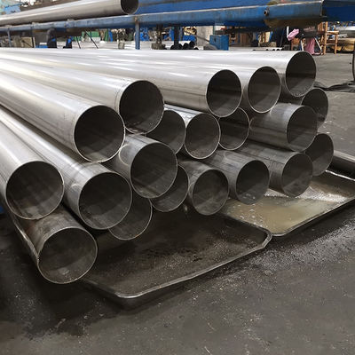 Chống nhiệt độ cao 159mm ống hàn không gỉ AISI201 304 316 đường kính lớn tròn thép không gỉ ống tường dày