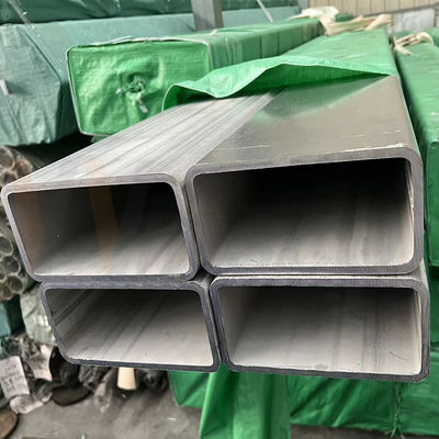 Ống kim loại không gỉ có kích thước lớn chống ăn mòn 201 304 316 lớp 150mmx300mm ống hình chữ nhật thép không gỉ
