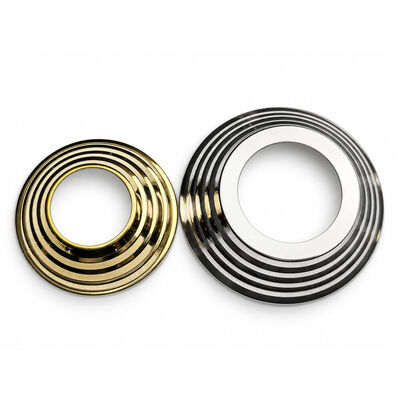 SS 201 304 Vòng tay không gỉ Phần mặt bằng bạc vàng thép không gỉ Nắp chân tay cho 19mm 1'' 2' 63.5mm Vòng Newel Post