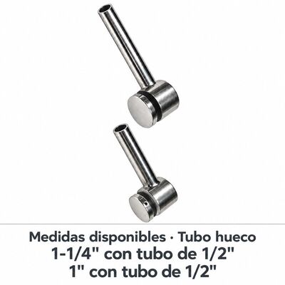 Braket Penyangga Kaca Stainless Steel untuk Sistem Pagar | Soporte para Vidrio