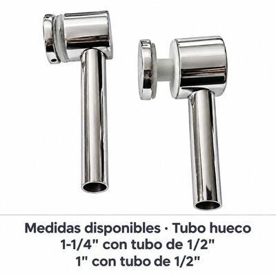 Braket Penyangga Kaca Stainless Steel untuk Sistem Pagar | Soporte para Vidrio