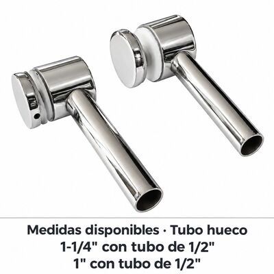 Braket Penyangga Kaca Stainless Steel untuk Sistem Pagar | Soporte para Vidrio