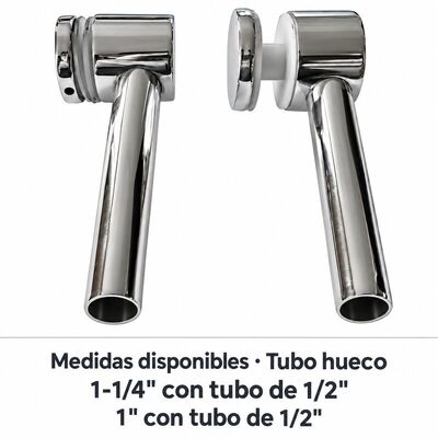 Braket Penyangga Kaca Stainless Steel untuk Sistem Pagar | Soporte para Vidrio