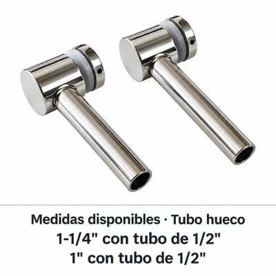 Braket Penyangga Kaca Stainless Steel untuk Sistem Pagar | Soporte para Vidrio