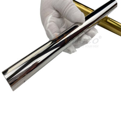 0.4mm-3.0mm Mirror Satin Bề mặt 1 3/8 '' ống kim loại không gỉ 201 304 316 lớp 35mm Dia thép không gỉ đường ống tròn