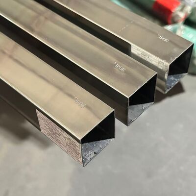 304L ống thép không gỉ gương đánh bóng hình tròn hình vuông hình chữ nhật ống với chiều dài tùy chỉnh cho trang trí tòa nhà tay cầm