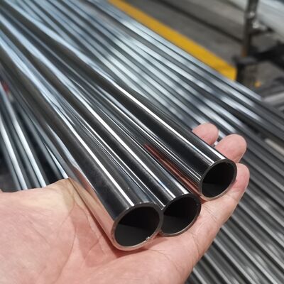 Ống kim loại Inox 19 mm TP 201 304 316 Bề mặt mờ/gương Độ dày thành ống 0.4mm-1.5mm Ống tròn thép không gỉ 5/8''