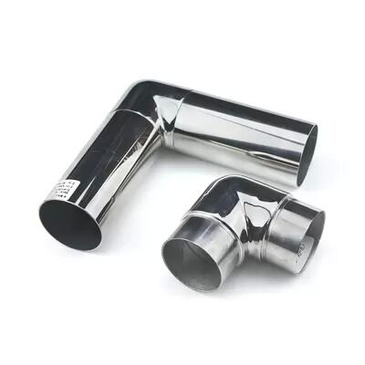 SS201, SS304 & SS316 Thép không gỉ 90 ° Cúp tay cầm ngắn cho ống tròn 25.4 ∼ 50.8 mm