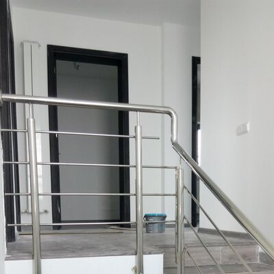 SS201, SS304 & SS316 Thép không gỉ 90 ° Cúp tay cầm ngắn cho ống tròn 25.4 ∼ 50.8 mm