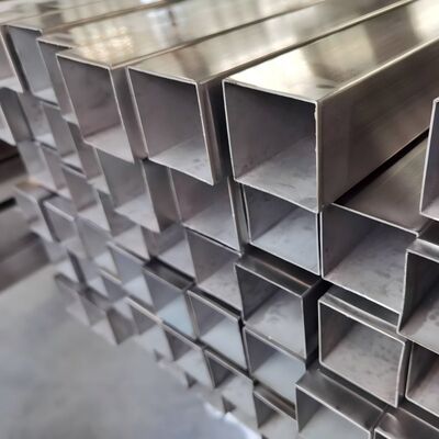 Ống vuông & chữ nhật bằng thép không gỉ 10x10mm đến 200x200mm với độ dày thành 1.5-5.0mm cho Xây dựng & Lan can