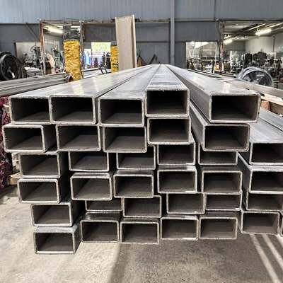 150x300mm Kích thước lớn hàn ống hình chữ nhật thép không gỉ SS201 SS304 SS316 cho xây dựng và chế tạo