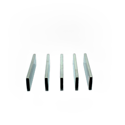TP 201 304 316 ống phẳng không thô 0.4mm-2.0mm Độ dày ống hình chữ nhật thép không gỉ 30mmx10mm