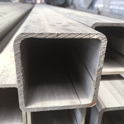 SUS 201 AISI 304 TP 316 Grade Size Inxo Thick Wall Tube 120mmx120mm Stainless Steel Square Pipe
