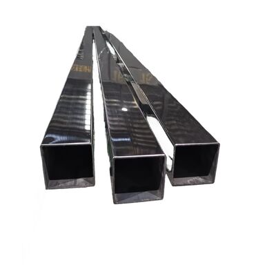 201 304 316 lớp ống xơ kim 100mmx100mm Cỡ lớn ống vuông thép không gỉ 1,5mm-5,0mm Độ dày