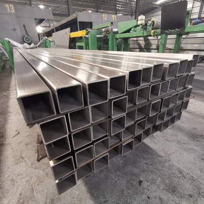 SUS 201 304 316 Mirror Satin Finished Inox Welded Pipe 0.7mm-3.5mm Độ dày ống hình vuông thép không gỉ 40mmx40mm