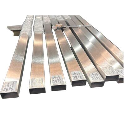 Ống chữ nhật thép không gỉ 304 40×20×1.2mm – Hoàn thiện xước 180G