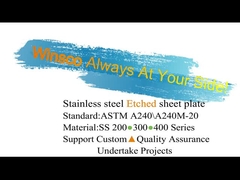 Winsco Metal SS 201 304 316 Gương khắc hoàn thiện Tấm thép không gỉ cán nguội