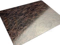 Gương rung SS mạ đồng tối Tấm cổ đen