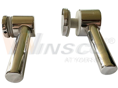 Nắp kính thép không gỉ với ống hỗ trợ para Vidrio