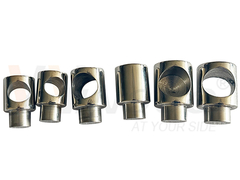 Hỗn lỗ đi qua mù thép không gỉ tay cầm thanh chéo