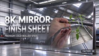 Tấm Inox được đánh bóng có độ phản chiếu cao